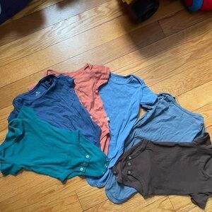 Colorful Kids Short Sleeve Tees Set